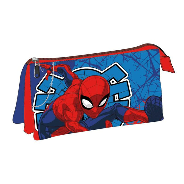 Marvel Spiderman triple pencil case