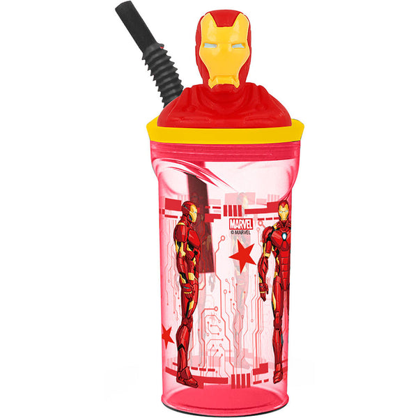 Marvel Iron Man 3D figurine tumbler 360ml