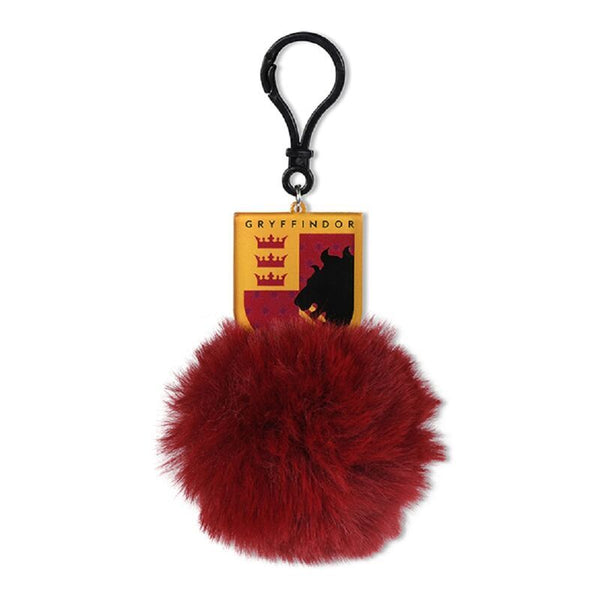 Harry Potter Gryffindor Shield Pompom keychain