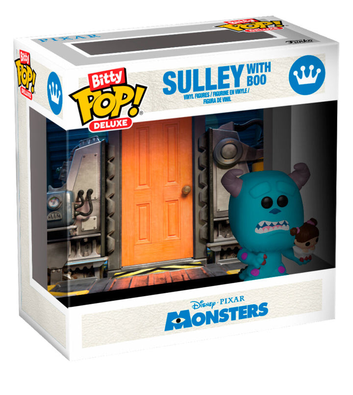 Bitty POP figure Deluxe Disney Pixar Monsters Inc. Sulley with Boo ...