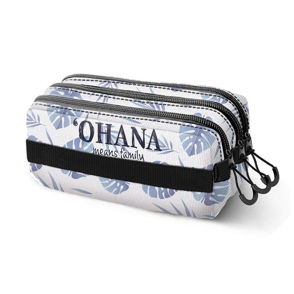 Disney Stitch Couple triple pencil case