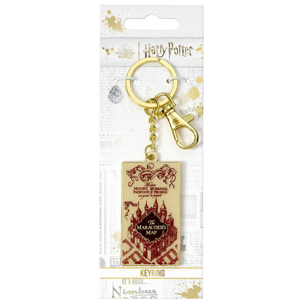 Harry Potter Marauders' Map keychain