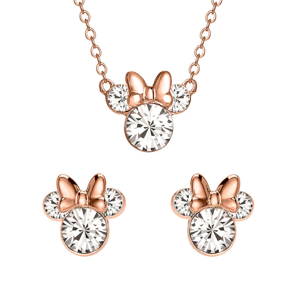 Disney Minnie Set necklace + earrings