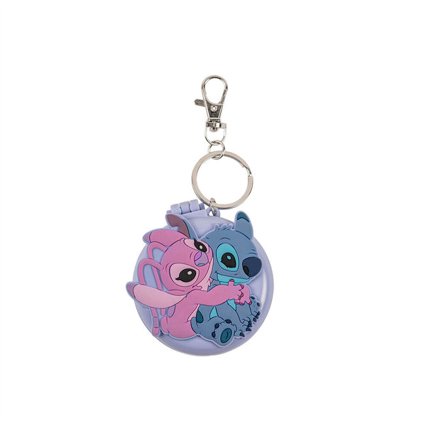Disney Stitch & Angel Keychain brush and mirror