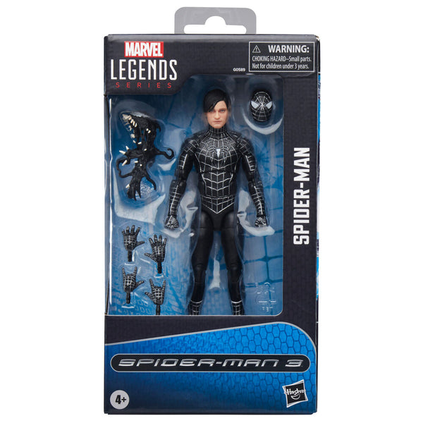 Marvel Legends Spiderman 3 Symbiote Spider-Man figure 15cm