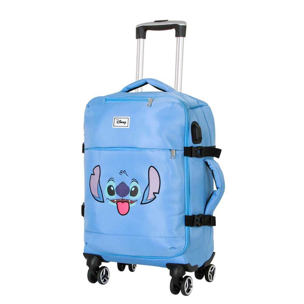 Disney Stitch Face trolley suitcase 55cm