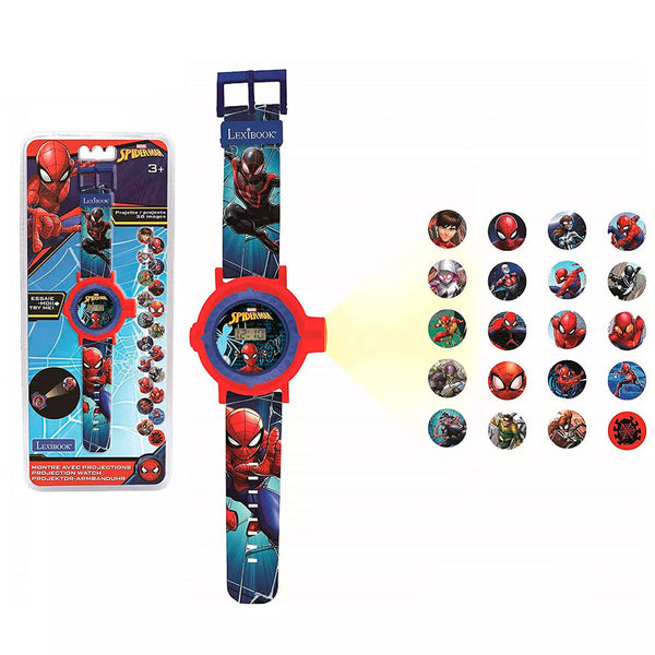 Marvel Spiderman Digital watch projections