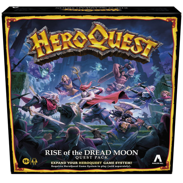 English Heroquest Rise of the Dread Moon Expansion Board game