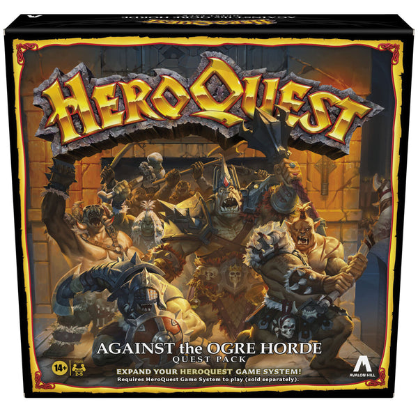 English Heroquest Against the Ogre Horde Expansion Board game