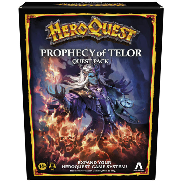 English Heroquest Prophecy of Telor Expansion Board game