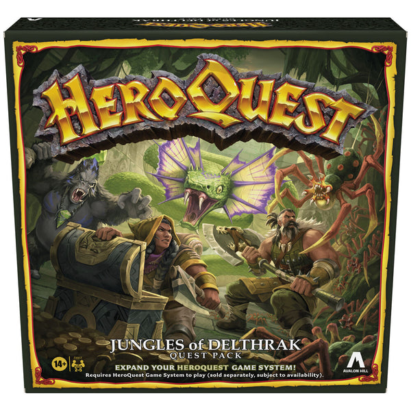 English Heroquest Jungles of Delthark Expansion Board game