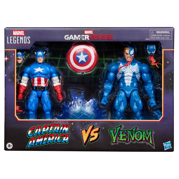 Marvel Legends Series Gameverse Captain America & Venom pack 2 figures 15cm