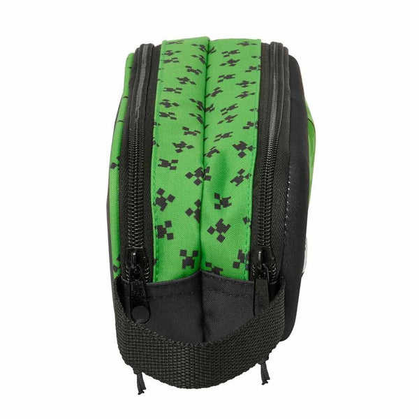 Minecraft 3D double pencil case