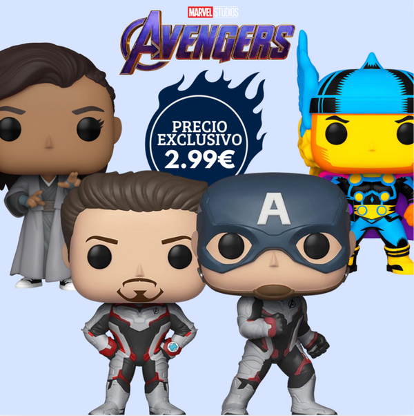 Offer pack Funko POP Marvel Avengers