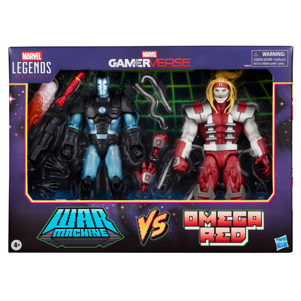 Marvel Legends Series Gamerverse Marvel's War Machine vs Marvel's Omega Red blister 2 figures 15cm