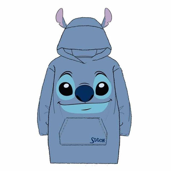 Disney Stitch oversize sweatshirt coat kids coral