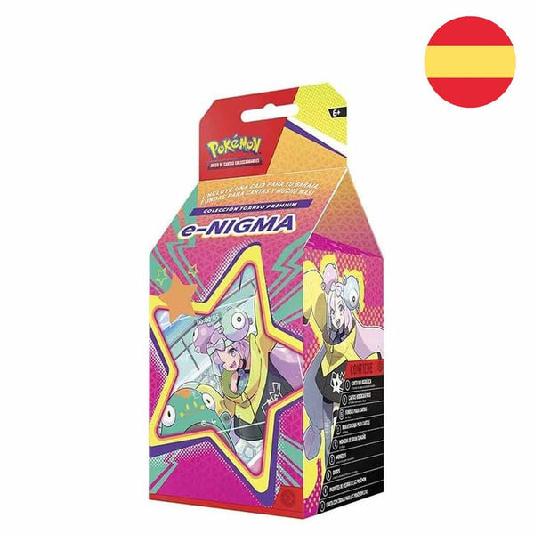 Spanish Pokemon Iono Tournament Collectible card game box