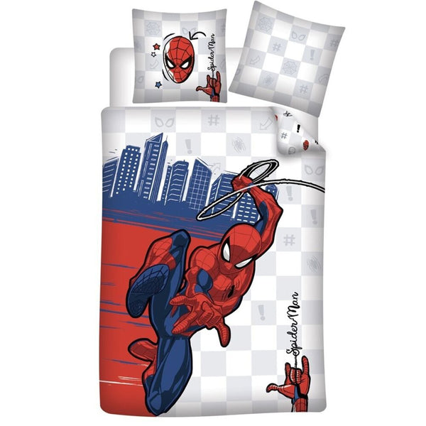 Marvel Spiderman cotton duvet cover bed 90cm