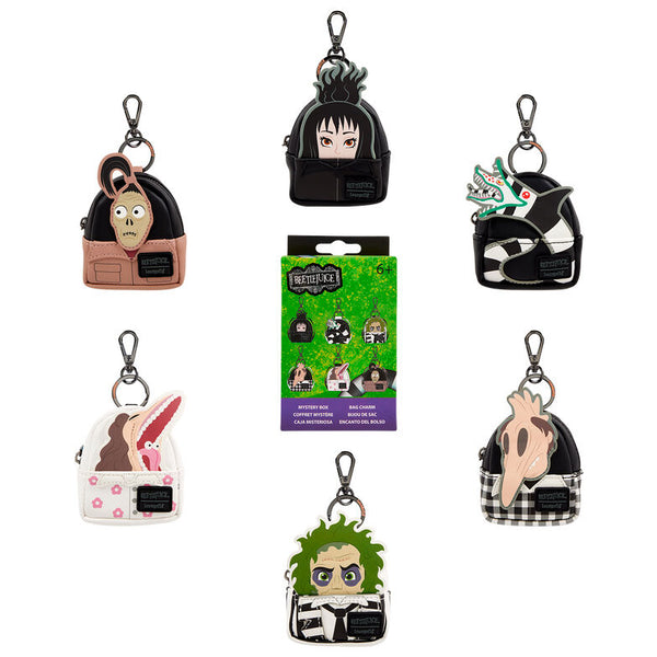 Loungefly Beetlejuice assorted Mystery mini backpack keychain