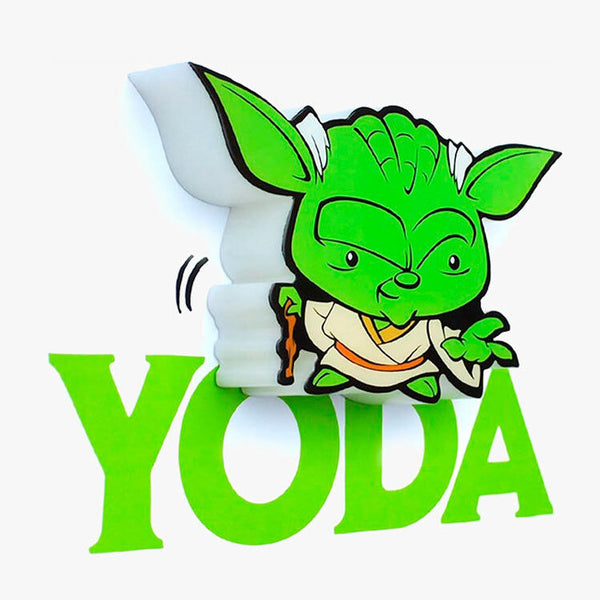 Star Wars Yoda 3D Light FX mini lamp