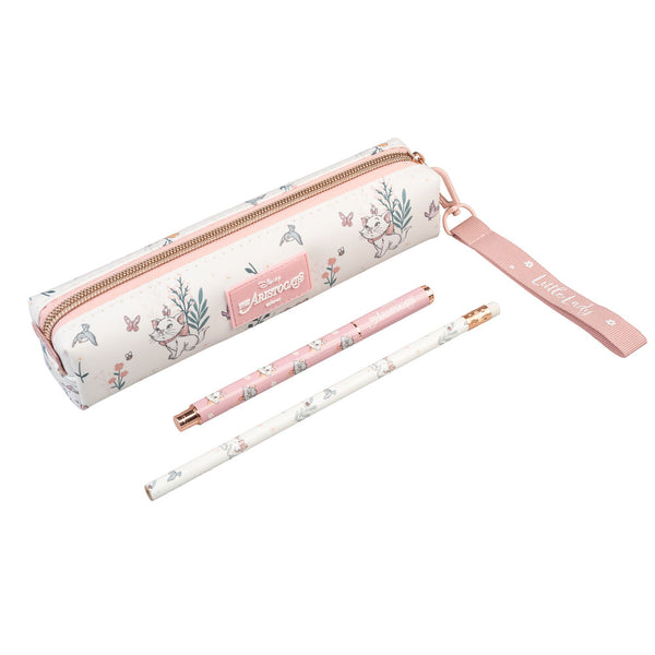Disney The Aristocats Bonjour Marie Set pencil case + pen + pencil