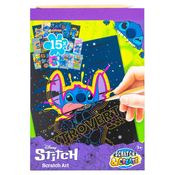 Disney Stitch scratching set