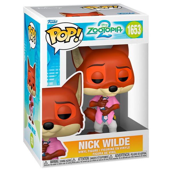 POP figure Disney Zootopia 2 Nick Wilde