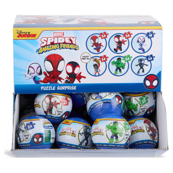 Marvel Spiderman assorted Surprise ball puzzle
