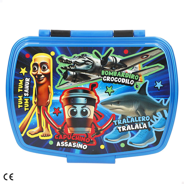 Italian Brainrot lunch box