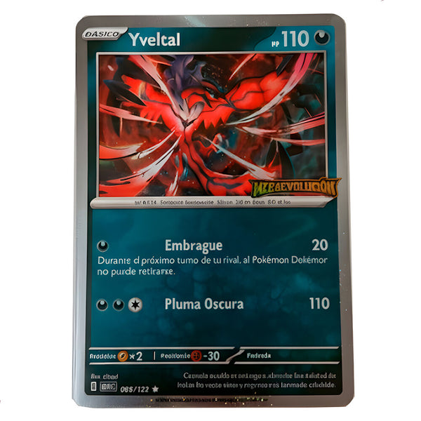 Spanish Pokemon Yveltal Promotional letter