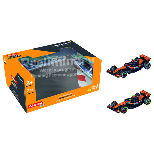 F1 McLaren Team Twinpack pack 2 cars pull back