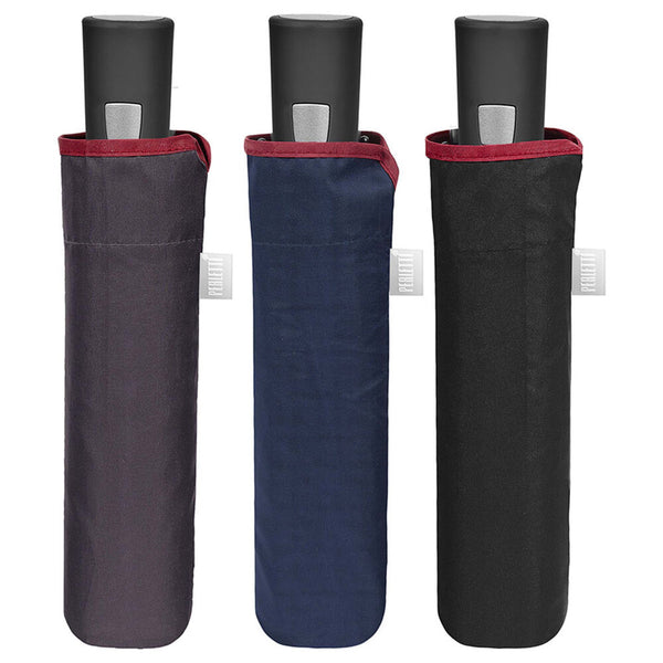 Automatic folding dark colors umbrella assorted 54cm