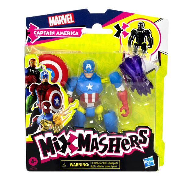 Marvel Mix Mashers Captain America figure 12cm