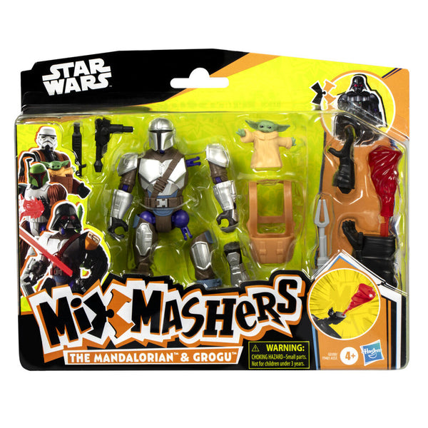 Star Wars Mix Mashers The Mandalorian & Grogu Deluxe figure 12cm