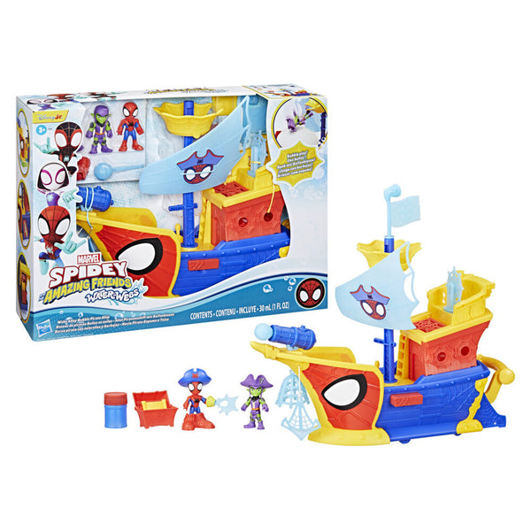 Marvel Spidey Spider Web and Bubbles Pirate Ship