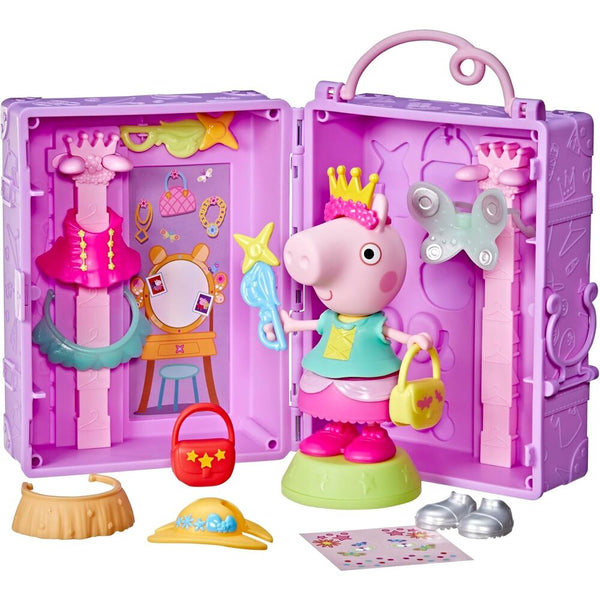 Peppa Pig Peppa's Dress-Up wardrobe + figure 15cm
