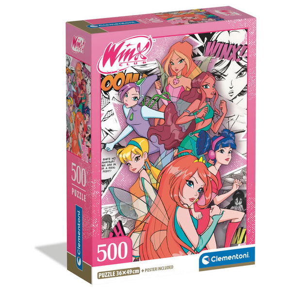 DC Comics Winx puzzle 500pcs