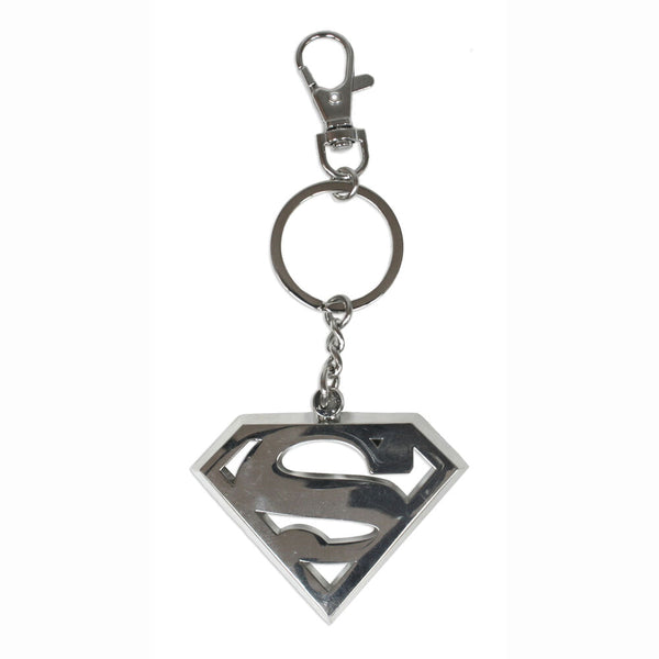 DC Comics Superman logo keychain