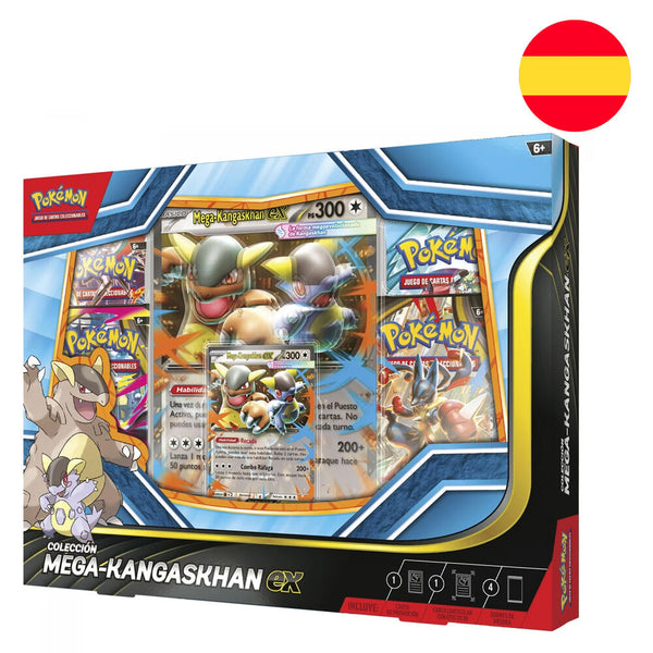 Spanish Pokemon Mega-Kangaskhan Ex Collectible card game blister