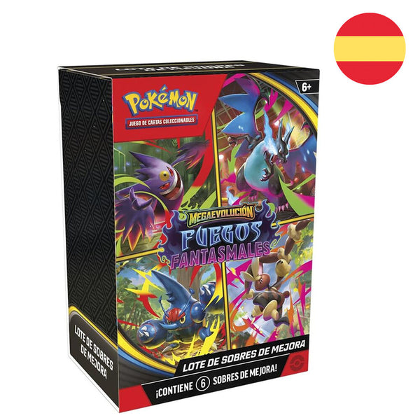 Spanish Pokemon Phantasmal Flames Booster Bundle Collectible Card game