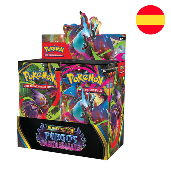 Spanish Pokemon Phantasmal Flames assorted Boosters Collectible card game