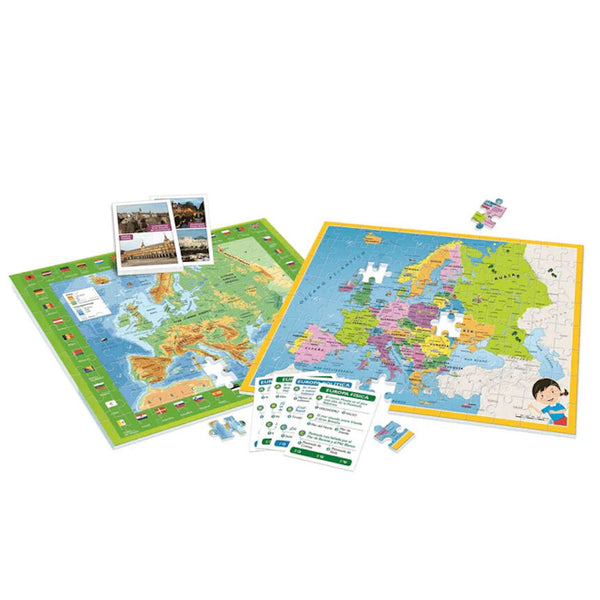 Geo Map Discover Europe in Spanish