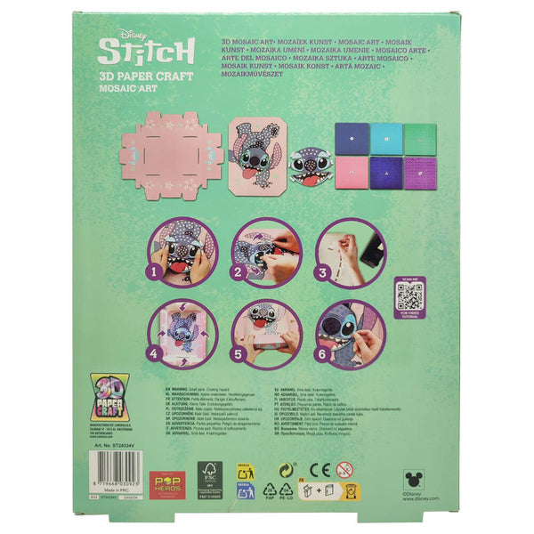 Disney Stitch 3D paper craft