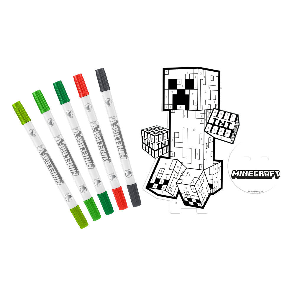 Minecraft Coloring Set Minecraft Colouring set – Grin Entertainment Store