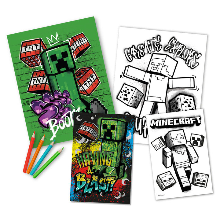 Minecraft Colouring set – Grin Entertainment Store