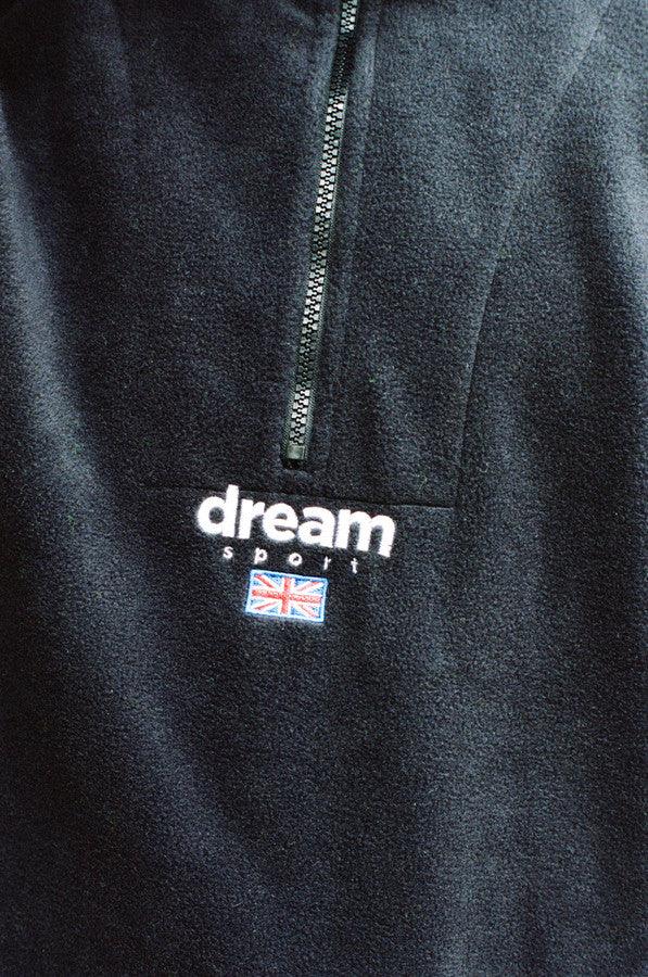 Fleece In Black With Dream Sport Embroidery-3