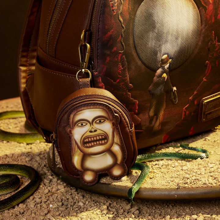 Indiana Jones Raiders of the Lost Ark Mini Backpack with Coin Purse by Loungefly