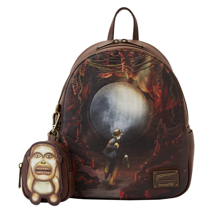 Indiana Jones Raiders of the Lost Ark Mini Backpack with Coin Purse by Loungefly