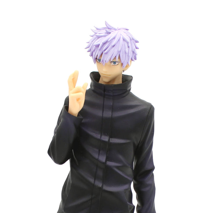 Jujutsu Kaisen Satoru Gojo Fingers Crossed Anime Figure (Ver. B) by Banpresto