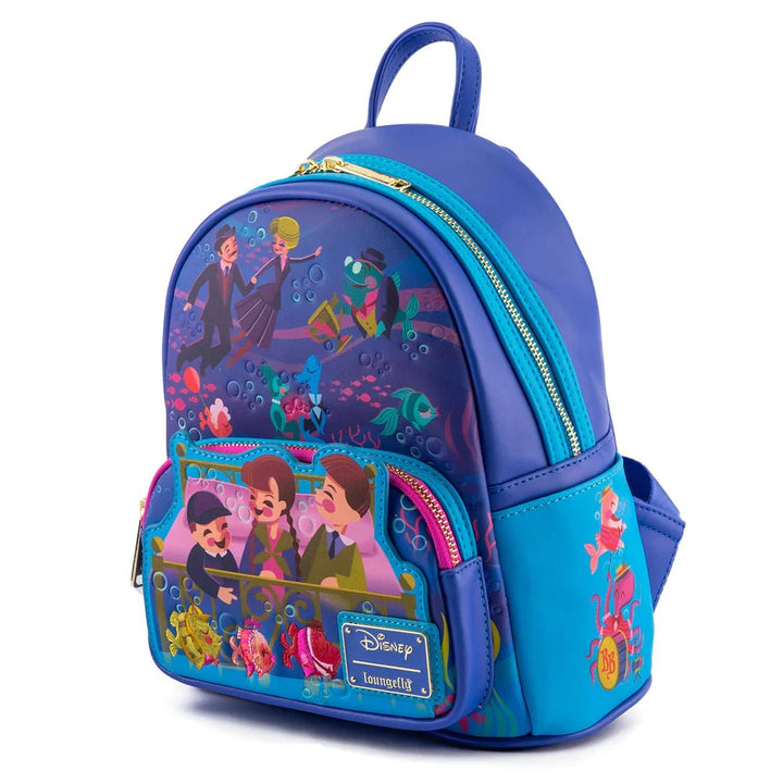 Loungefly Bedknobs and Broomsticks Underwater Mini Backpack by Loungefly